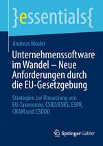 Unternehmenssoftware im Wandel – Neue Anforderungen durch die EU-Gesetzgebung