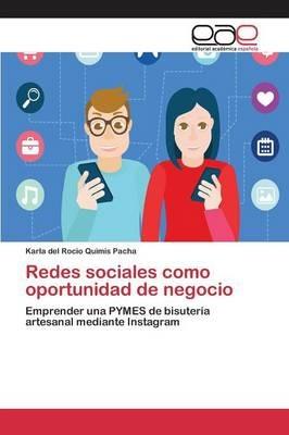 Redes sociales como oportunidad de negocio - Quimis Pacha Karla del Rocio - cover