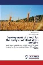 Development of a tool for the analysis of plant stress proteins