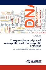 Comparative Analysis of Mesophilic and Thermophilic Protease