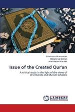 Issue of the Created Qur'an