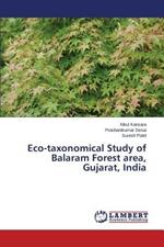 Eco-taxonomical Study of Balaram Forest area, Gujarat, India
