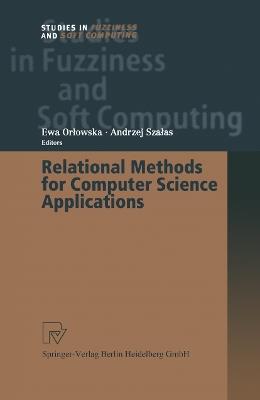 Relational Methods for Computer Science Applications - cover