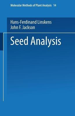 Seed Analysis - cover