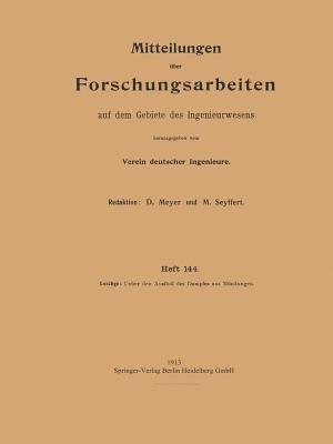 Ueber den Ausfluß des Dampfes aus Mündungen - August Loschge - cover