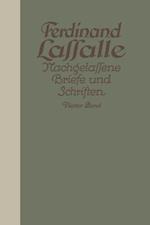 Lassalles Briefwechsel mit Gräfin Sophie von Hatzfeldt
