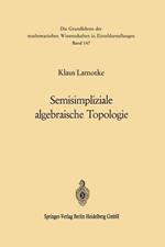 Semisimpliziale algebraische Topologie