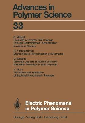 Electric Phenomena in Polymer Science - Akihiro Abe,Ann-Christine Albertsson,Karel Dusek - cover