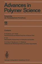 Advances in Polymer Science: Fortschritte der Hochpolymeren-Forschung