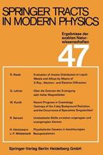Springer Tracts in Modern Physics: Ergebnisse der exakten Naturwissenschaften