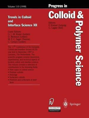 Trends in Colloid and Interface Science XII - cover