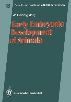 Early Embryonic Development of Animals - cover