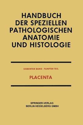 Placenta - Friedrich Henke,Otto Lubarsch,Fritz Strauss - cover