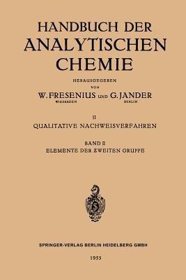 Elemente der zweiten Gruppe: Beryllium · Magnesium · Calcium · Strontium · Barium · ?ink · Cadmium · Quecksilber - H. Bode - cover