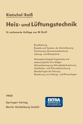 H. Rietschels Lehrbuch der Heiz- und Lüftungstechnik - Hermann Rietschel,Wilhelm Raiss,Fritz Roedler - cover