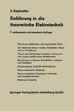 Einf?hrung in die theoretische Elektrotechnik