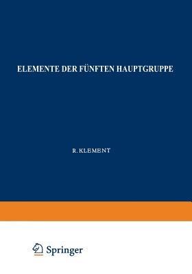 Elemente der Fünften Hauptgruppe: Phosphor - Robert Klement,K. Lang - cover
