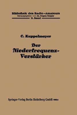Der Niederfrequenz-Verstärker - Otto Kappelmayer - cover
