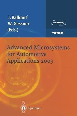 Advanced Microsystems for Automotive Applications 2003 - cover