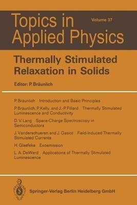 Thermally Stimulated Relaxation in Solids - cover