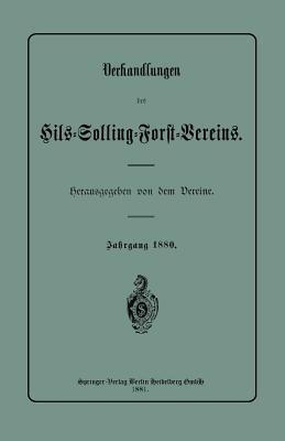 Verhandlungen des Hils-Solling-Forst-Vereins - Julius Springer - cover
