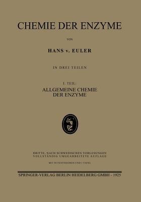 Chemie der Enzyme - Hans von Euler - cover