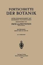 Fortschritte der Botanik: Unter ?usammenarbeit mit Mehreren Fachgenossen