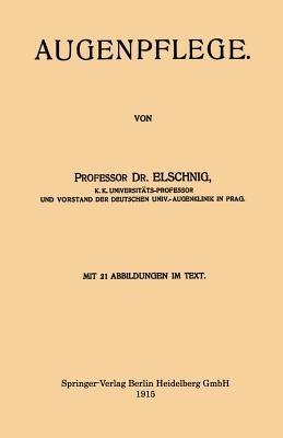 Augenpflege - Anton Elschnig - cover