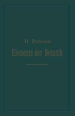 Elemente der Botanik - Henri Potonié - cover