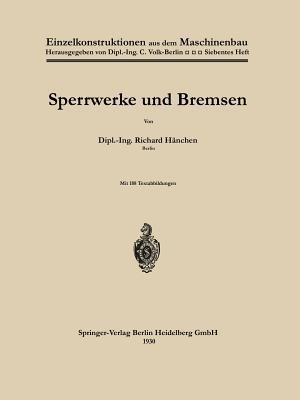 Sperrwerke und Bremsen - Richard Hänchen - cover