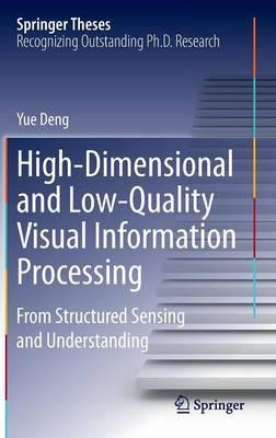 High-Dimensional and Low-Quality Visual Information Processing: From Structured Sensing and Understanding - Yue Deng - cover