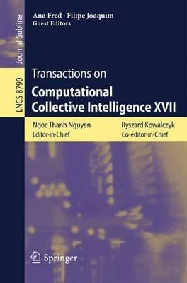 Transactions on Computational Collective Intelligence XVII - cover
