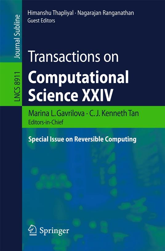 Transactions on Computational Science XXIV