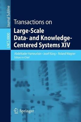 Transactions on Large-Scale Data- and Knowledge-Centered Systems XIV - cover