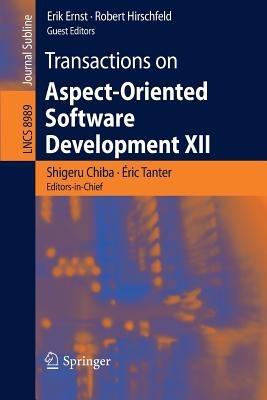 Transactions on Aspect-Oriented Software Development XII - cover