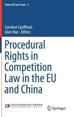 Procedural Rights in Competition Law in the EU and China - cover