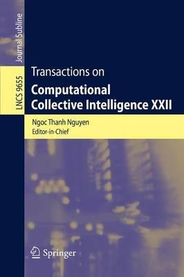 Transactions on Computational Collective Intelligence XXII - cover