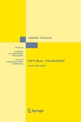 Optimal Transport: Old and New - Cedric Villani - cover