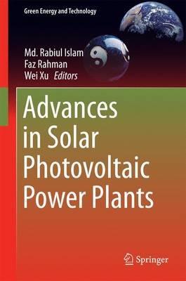Advances in Solar Photovoltaic Power Plants - cover