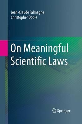 On Meaningful Scientific Laws - Jean-Claude Falmagne,Christopher Doble - cover