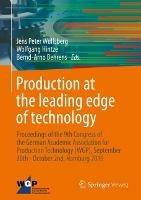 Production at the leading edge of technology: Proceedings of the 9th Congress of the German Academic Association for Production Technology (WGP), September 30th - October 2nd, Hamburg 2019