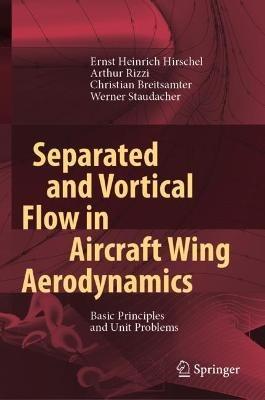 Separated and Vortical Flow in Aircraft Wing Aerodynamics: Basic Principles and Unit Problems - Ernst Heinrich Hirschel,Arthur Rizzi,Christian Breitsamter - cover