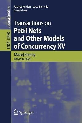 Transactions on Petri Nets and Other Models of Concurrency XV - cover