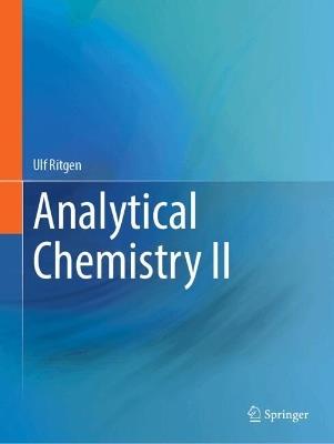 Analytical Chemistry II - Ulf Ritgen - cover
