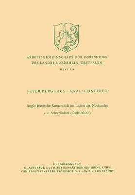 Anglo-friesische Runensolidi im Lichte des Neufundes von Schweindorf (Ostfriesland) - Peter Berghaus - cover