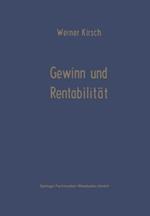 Gewinn und Rentabilität