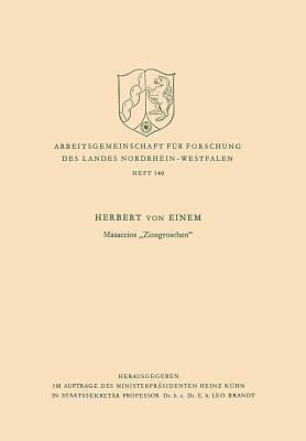 Masaccios „Zinsgroschen“ - Herbert ?von? Einem - cover