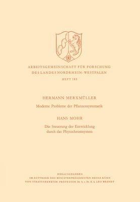 Moderne Probleme der Pflanzensystematik - Hermann Merxmüller - cover