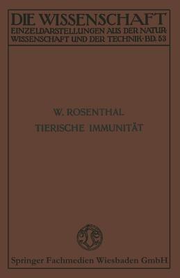 Tierische Immunität - Werner Rosenthal - cover