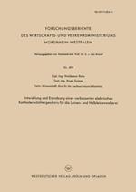 Entwicklung und Erprobung eines verbesserten elektrischen Kettfadenwächtergeschirrs für die Leinen- und Halbleinenweberei
